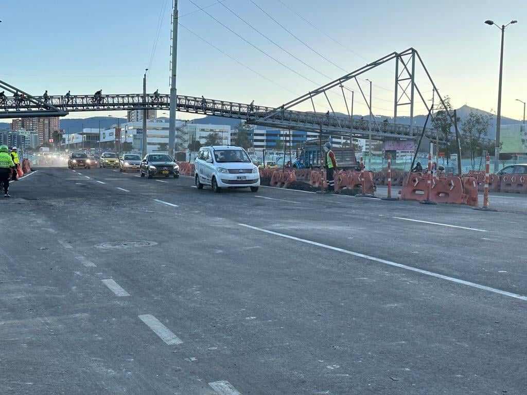 Nuevos carriles fueron entregados en la Avenida 68 en Bogotá