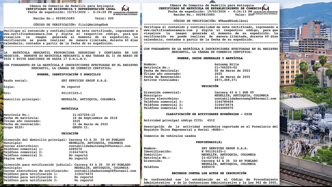 Según el alcalde Federico Gutiérrez, se estaría frente a una acción ilegal que involucra a tres empresas fachada. 