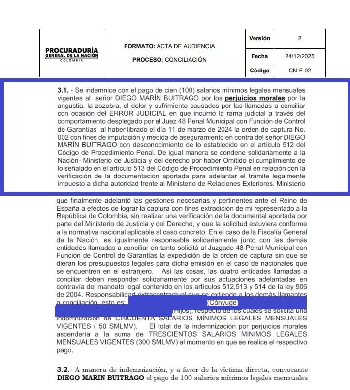 Papá Pitufo demadó a la Nación.