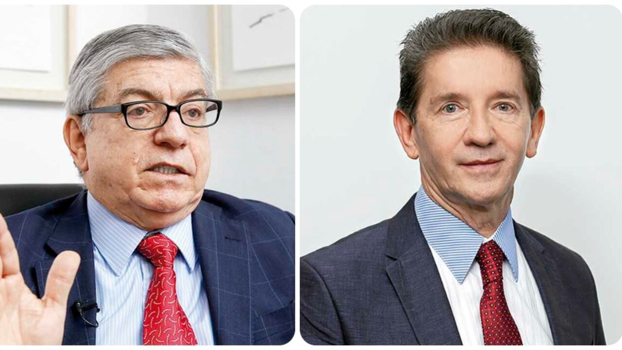 César Gaviria y Luis Pérez