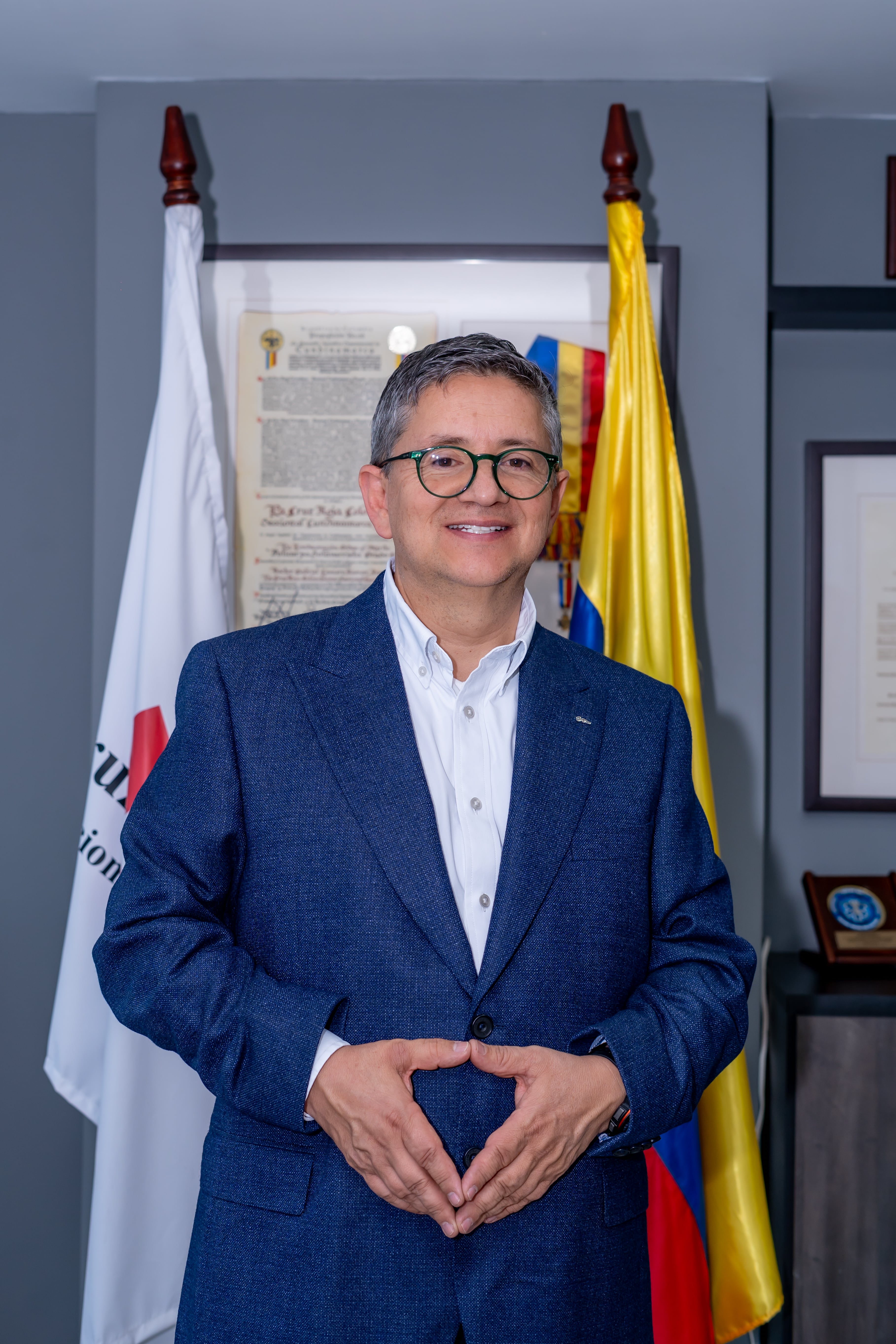 Gabriel Camero Ramos, director de la Cruz Roja Colombiana
