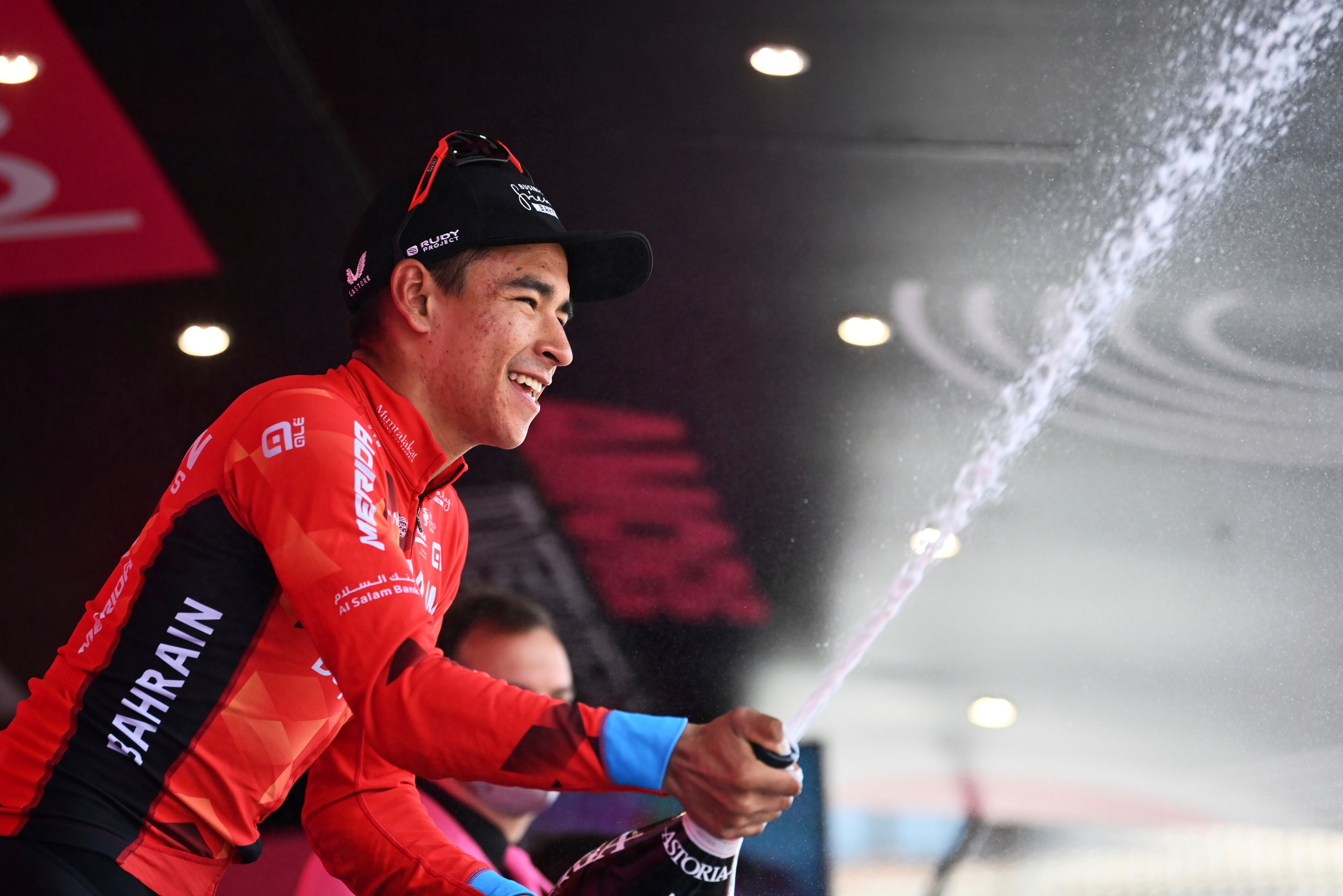 El bogotano logró la primera victoria para Colombia en el Giro de Italia 2022.