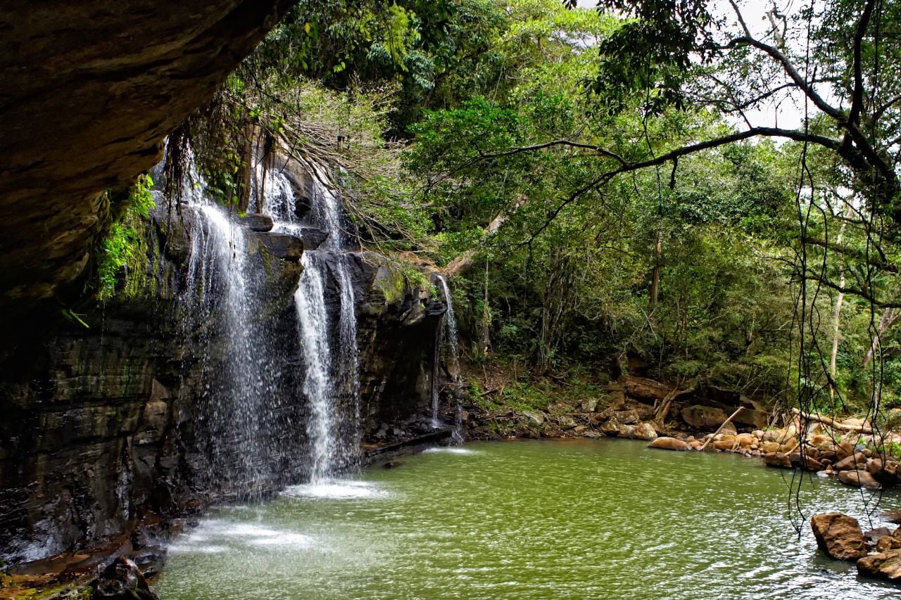 La Quebrada La Motilona, en la vereda La Laja, es uno de los atractivos de Paicol (Huila), pueblo candidato a los Best Tourism Villages.  

Crédito: Bernardo Tadeo Solano Ferro.