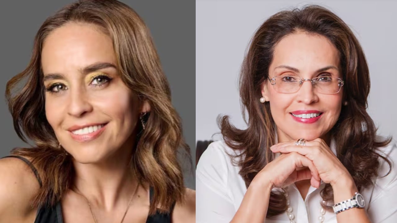 Diana Ángel y Viviane Morales.