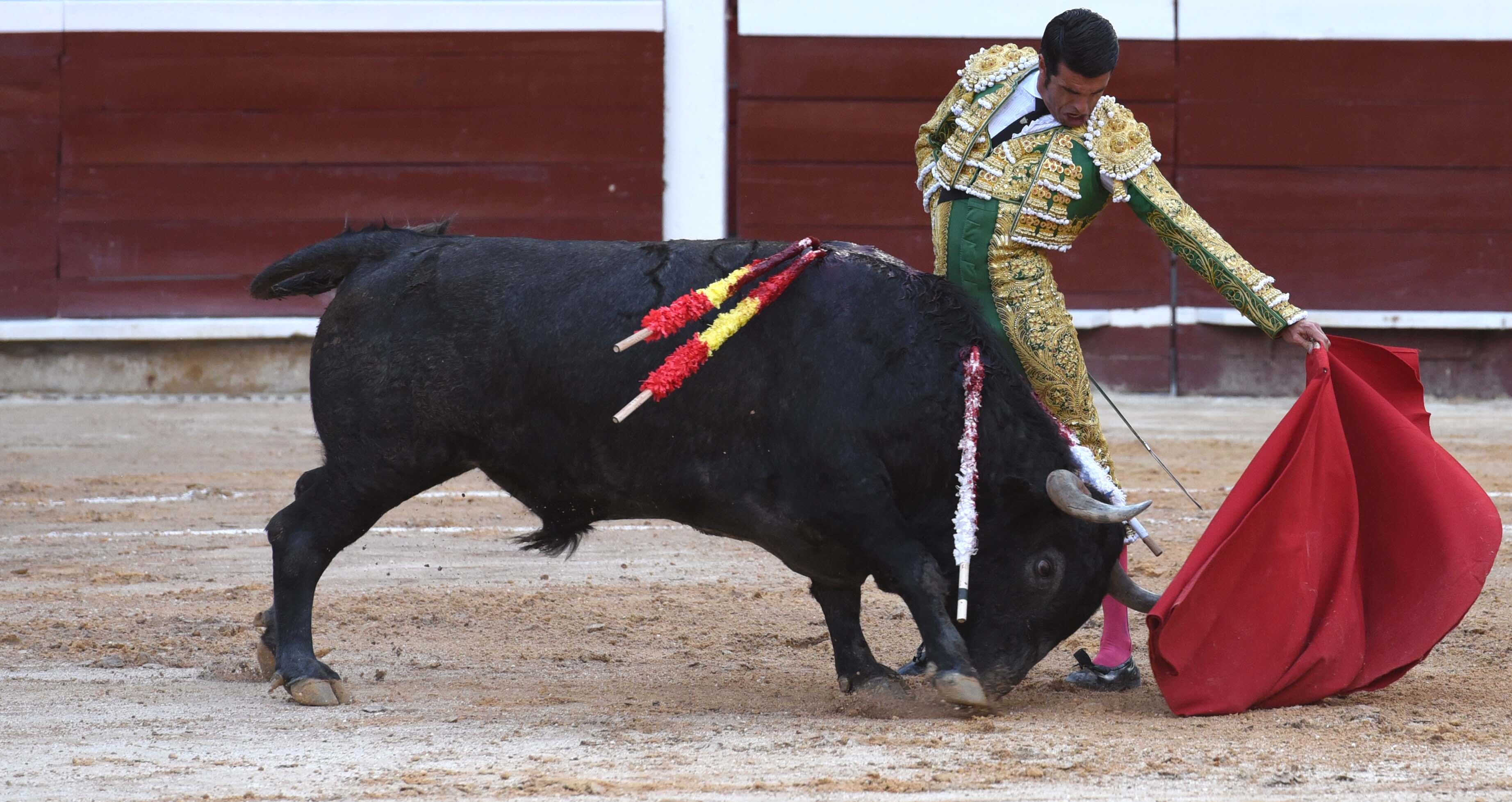 Emilio de Justo, torero español. Cali, 30 de diciembre de 2021.