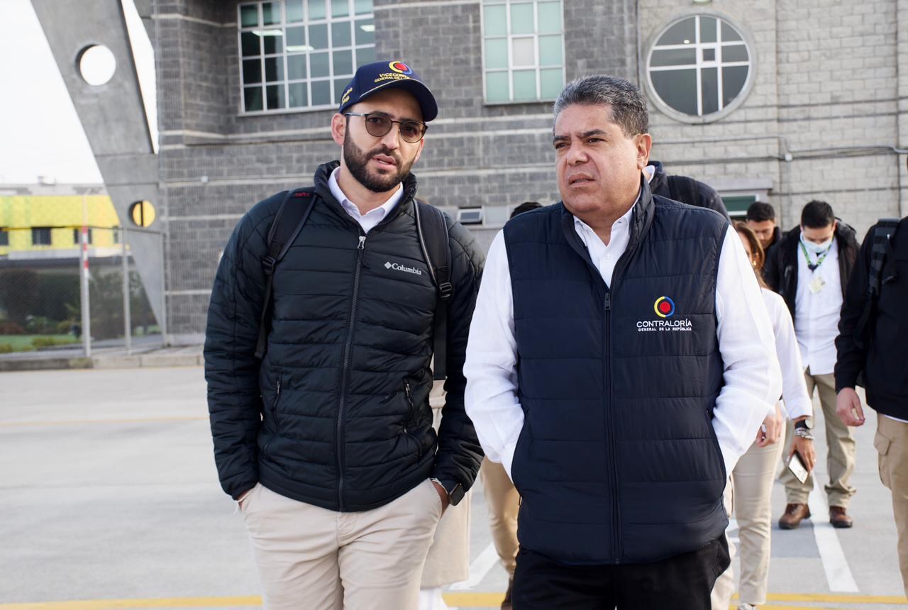 Contralor y Vicecontralor Viajan a Riohacha, Guajira