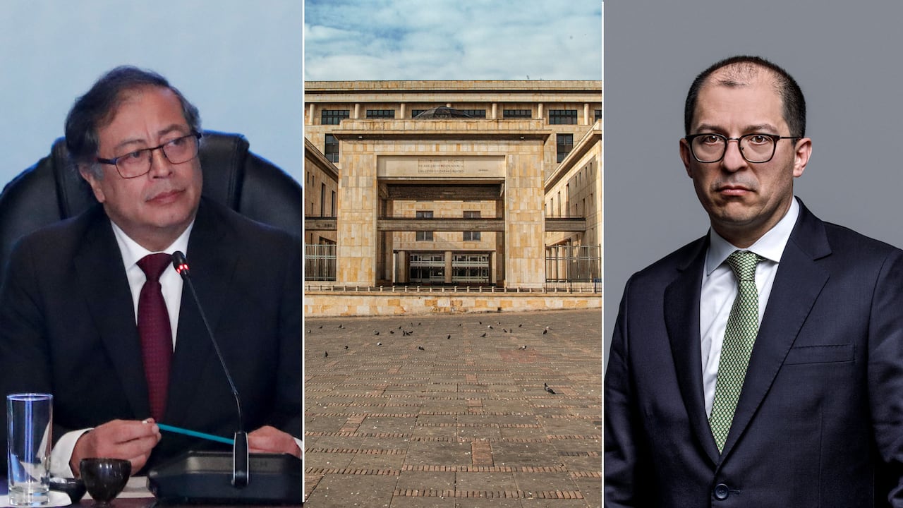 Presidente Petro, Palacio de justicia y fiscal Barbosa