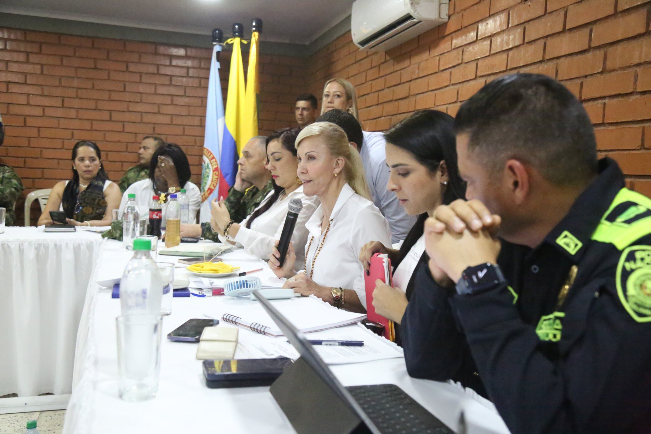 Consejo de Seguridad en Candelaria por ataque armado en zona rural de dicho municipio.