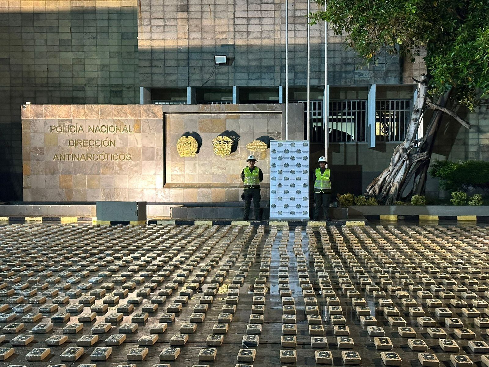Dos toneladas de cocaína iban a ser enviadas a Bélgica.