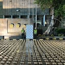 Dos toneladas de cocaína iban a ser enviadas a Bélgica.