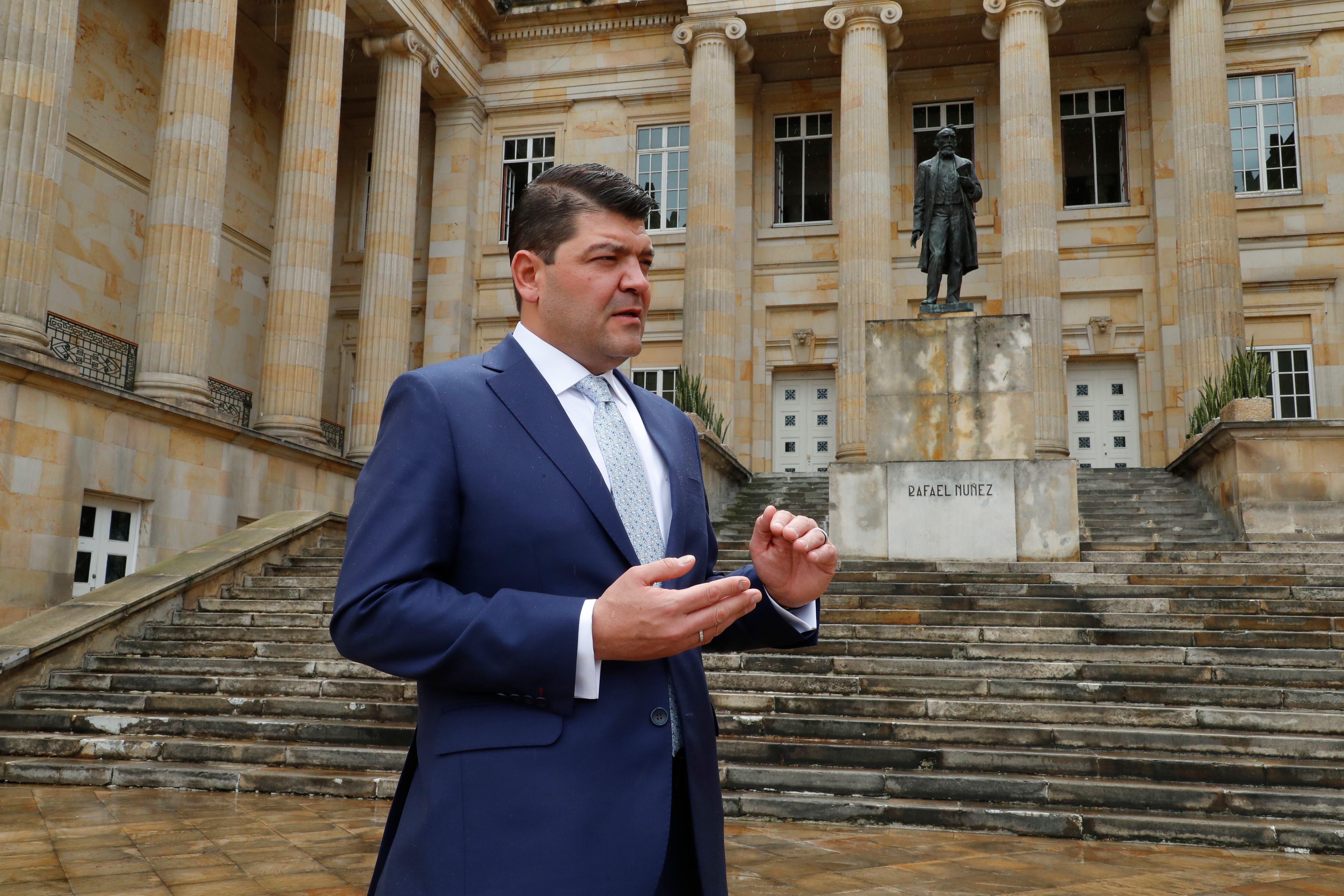 senador del Partido Conservador Juan Diego Gómez Jiménez presidente del Senado
Bogota julio 21 del 2021
Foto Guillermo Torres Reina / Semana