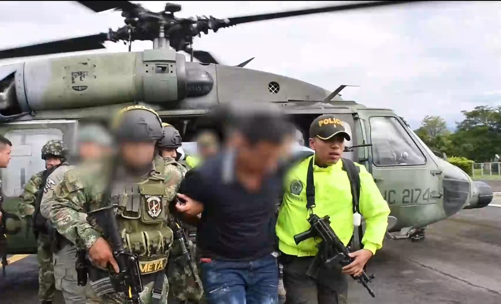 Capturado alias Rosemberg, presunto integrante de las disidencias de las Farc.
