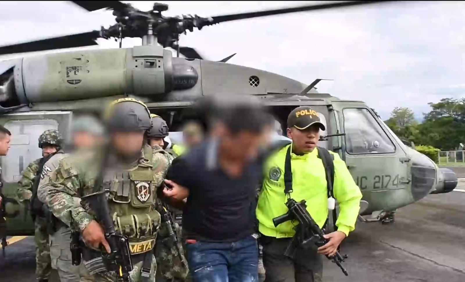 Capturado alias Rosemberg, presunto integrante de las disidencias de las Farc.