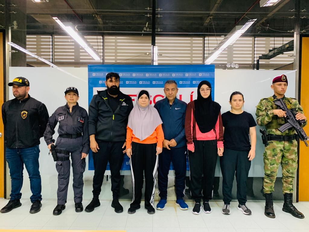 Imagen de los capturados