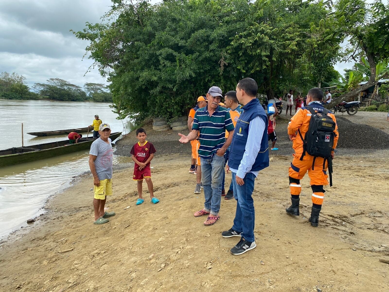 Los jóvenes desaparecieron en el corregimiento de La Palomas.