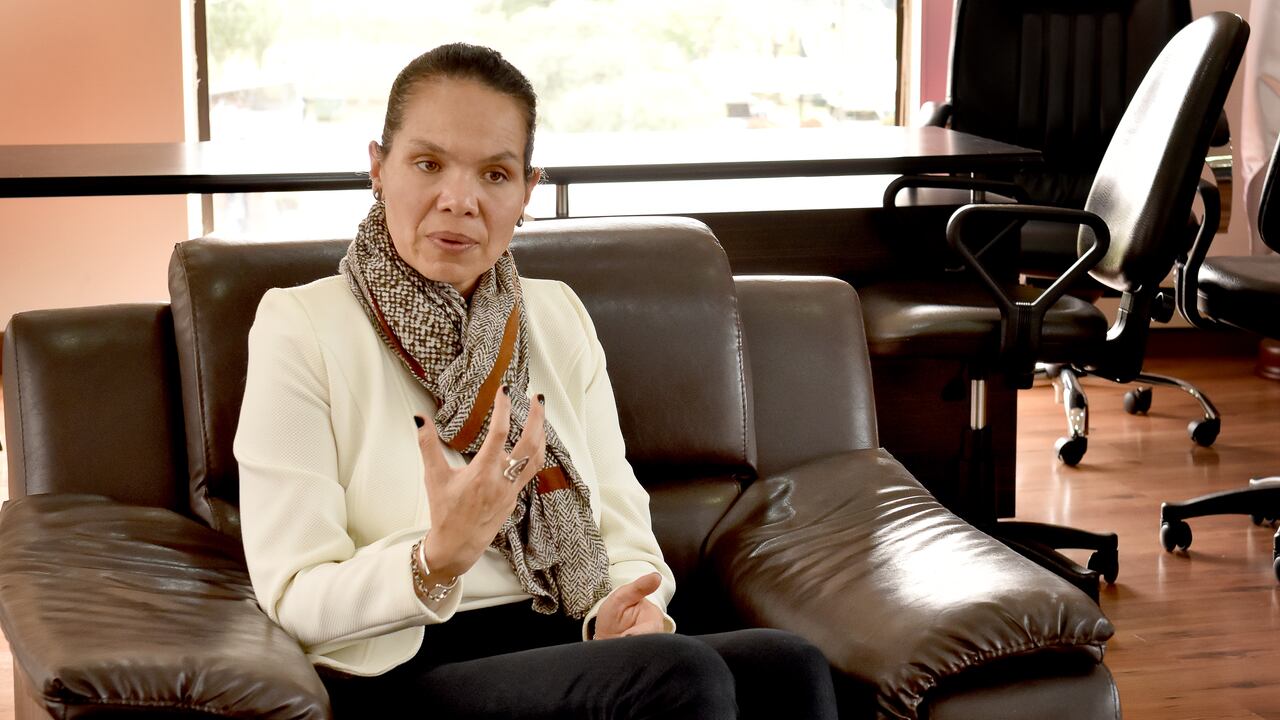 Astrid Bibiana Rodríguez Cortés, ministra del Deporte.