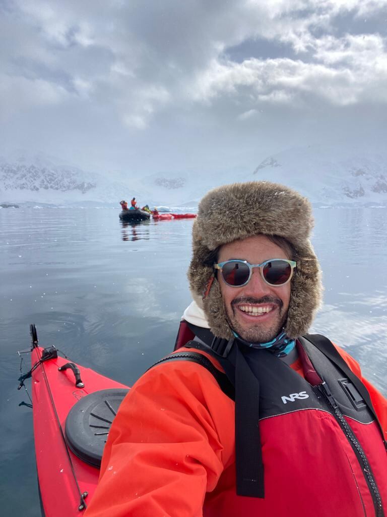 El instagramer de viajes Christian Byfield relata su experiencia en Antartida