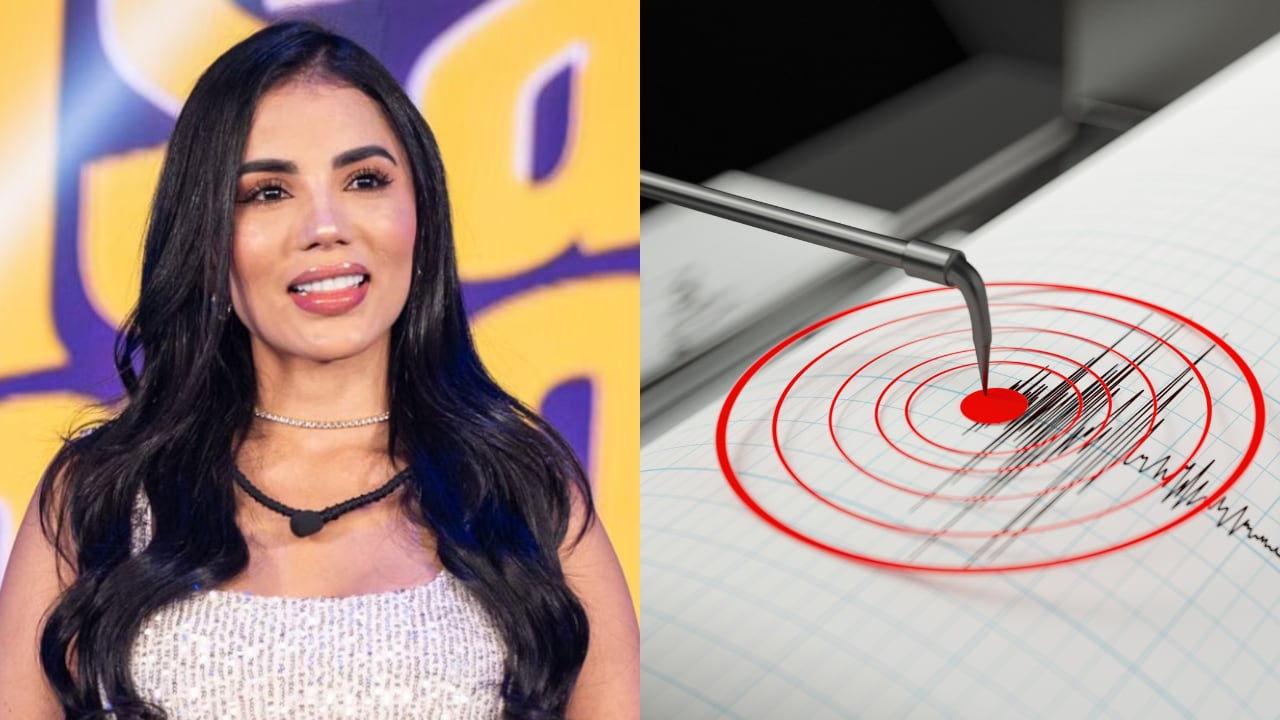 Karina García se pronunció después del terremoto en Colombia.