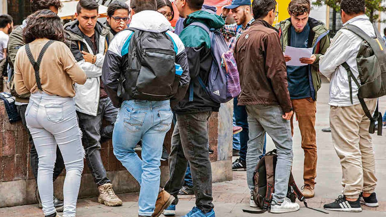 El desempleo juvenil alcanzó 17,5% a octubre de 2019