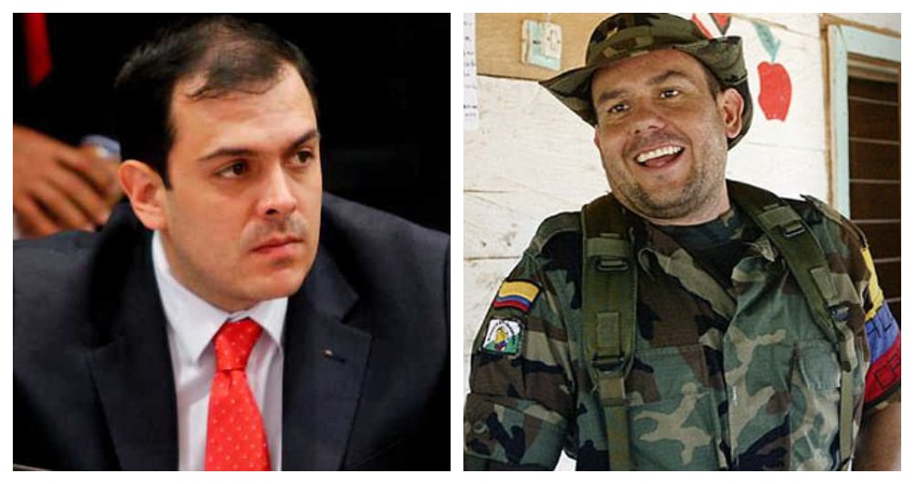 El senador Santiago Valencia dijo que Carlos Castaño apoya a Petro.