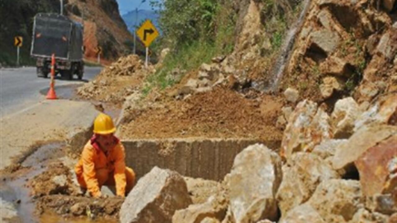 Cierre vías en Colombia