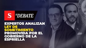 Expertos analizan ley de sometimiento promovida por el Gobierno De La Espriella