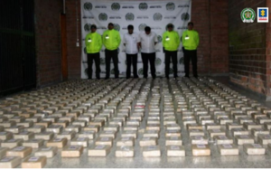 En los operativos se incautó más de media tonelada de clorhidrato de cocaína.