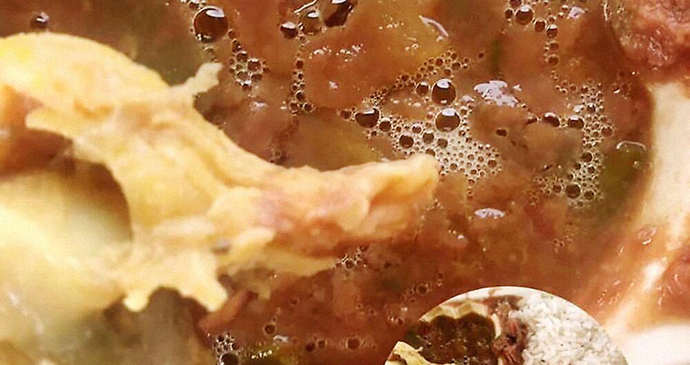 La comida causó gastroenteritis.