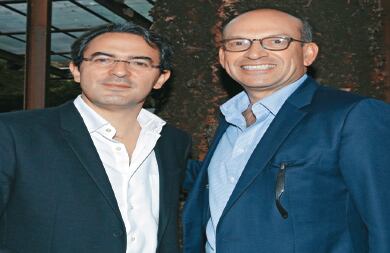 Juan Gabriel Vásquez y Mauricio Rodríguez.
