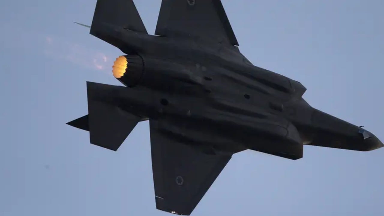 Un F-35 israelí en una imagen de archivo.