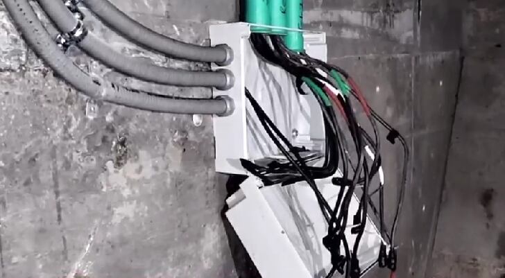 Fueron hurtados 2.000 metros de cable UTP.