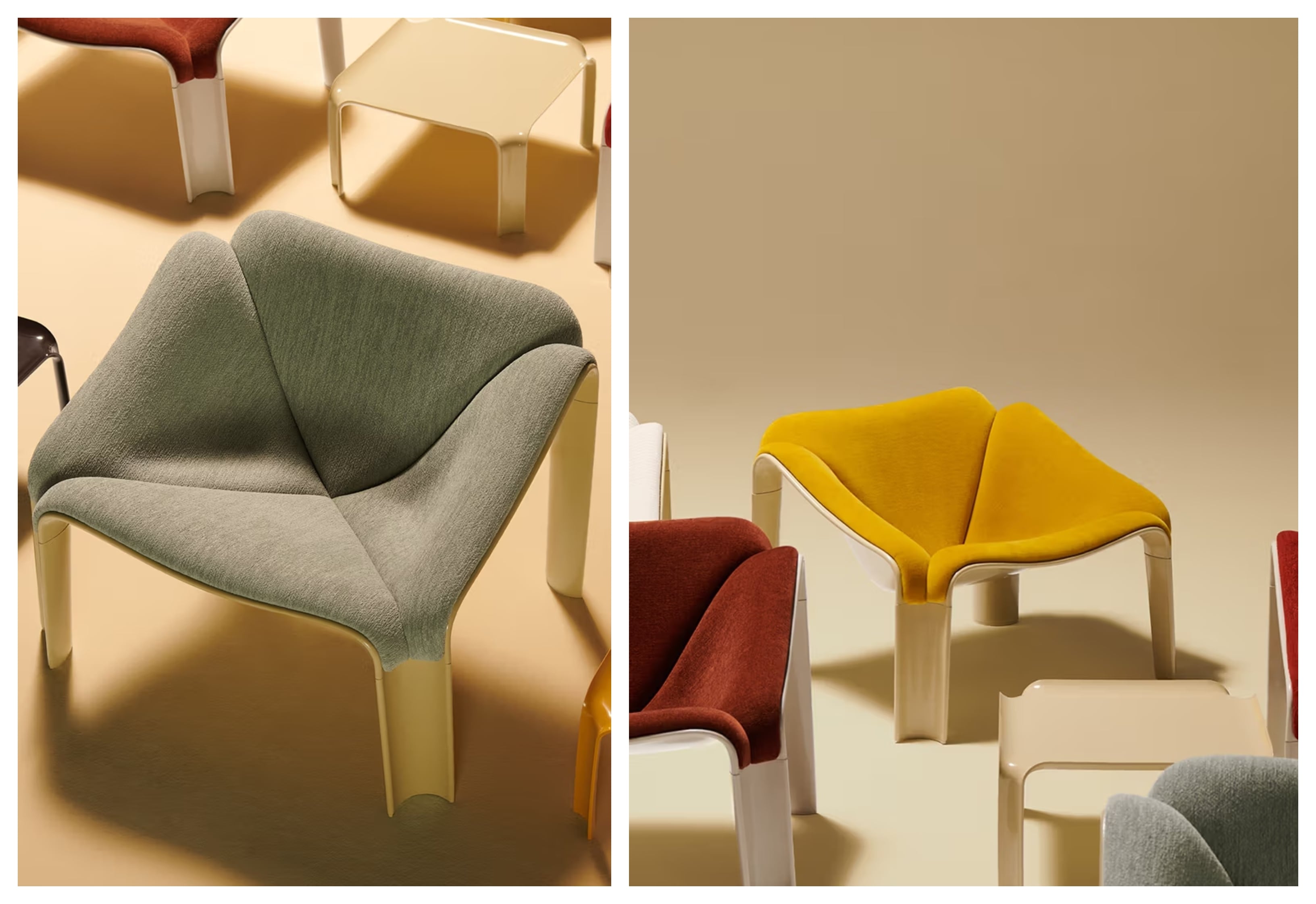 Detrás de su silueta minimalista y su brillo de fibra de vidrio, se esconde una de las piezas más codiciadas del diseño moderno