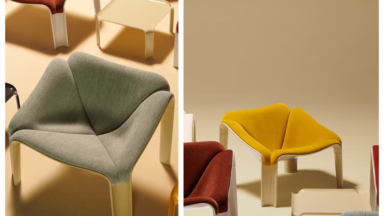 GUBI reedita la silla «F300» de Pierre Paulin