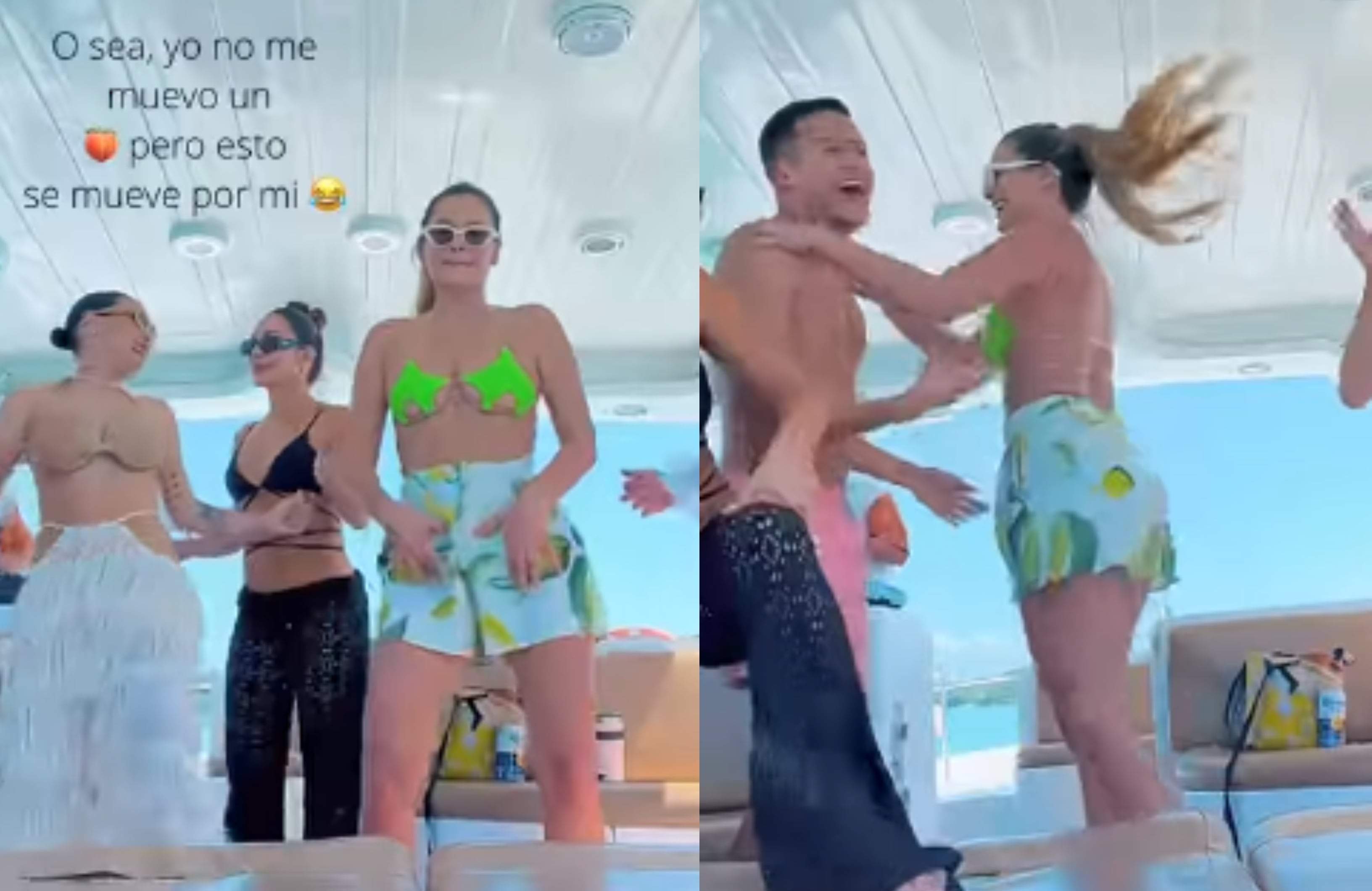 Marcia Jones, amiga de Luisa Fernanda W, se robó el show en el último video publicado por la paisa en su cuenta de Instagram.