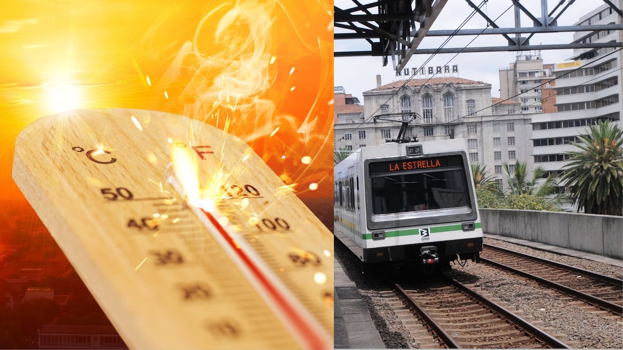 Los rieles del Metro de Medellín están diseñados para soportar las condiciones climáticas de la ciudad, según explicó la empresa.