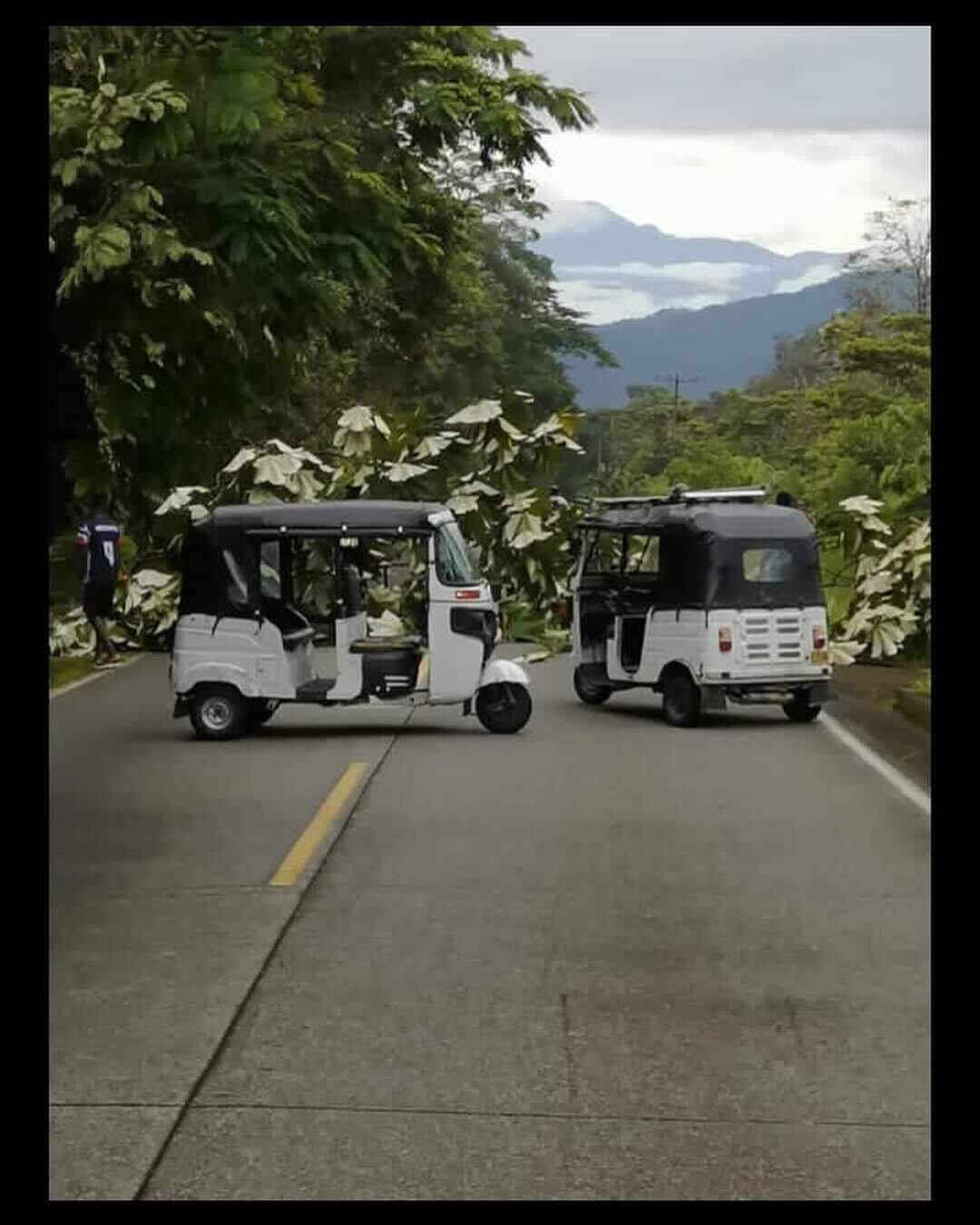 Bloqueos en Tadó, Chocó.
