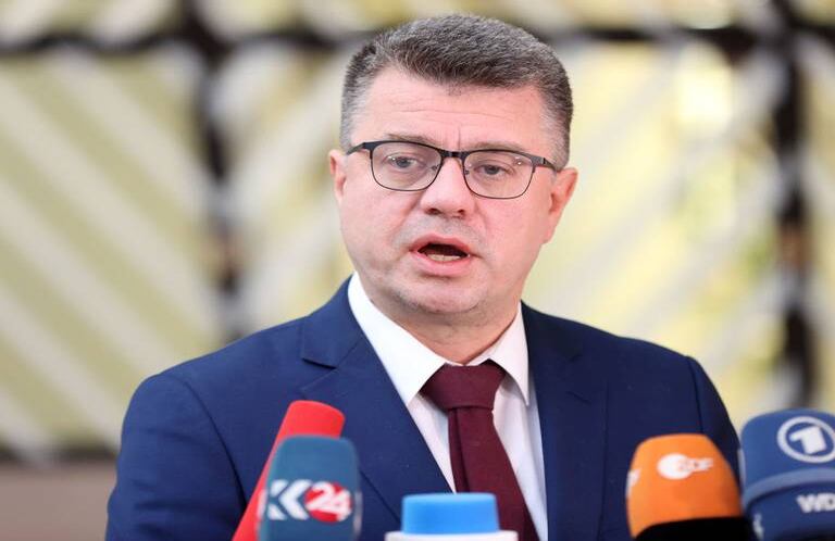 Urmas Reinsalu (Photo by Dursun Aydemir/Anadolu Agency via Getty Images) / Anadolu Agency