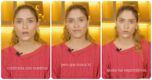 La presentadora hizo un video con buena intención, que le salió muy mal.