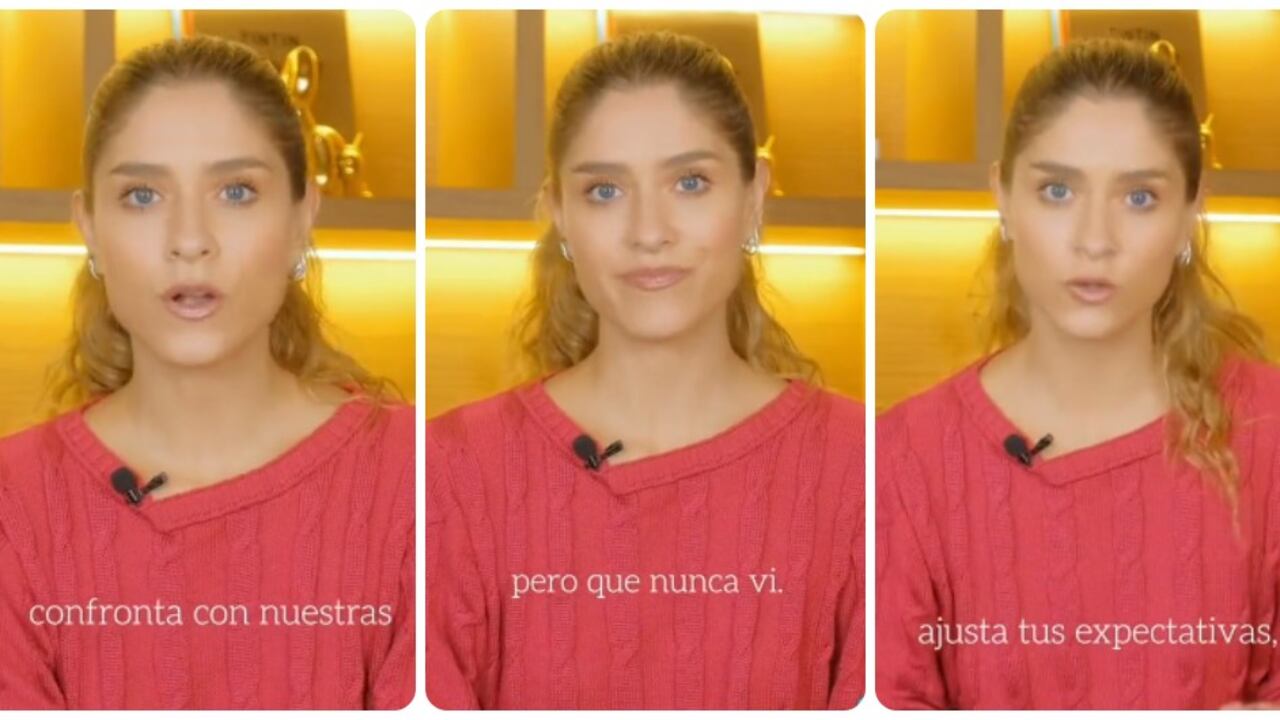 La presentadora hizo un video con buena intención, que le salió muy mal.