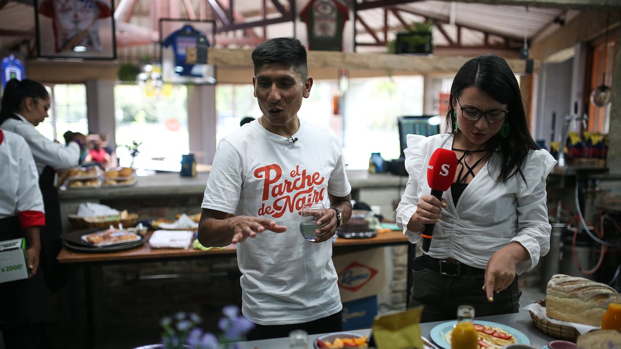 Nairo Quintana y su nuevo emprendimiento llamado ´El Parche de Nairo´.