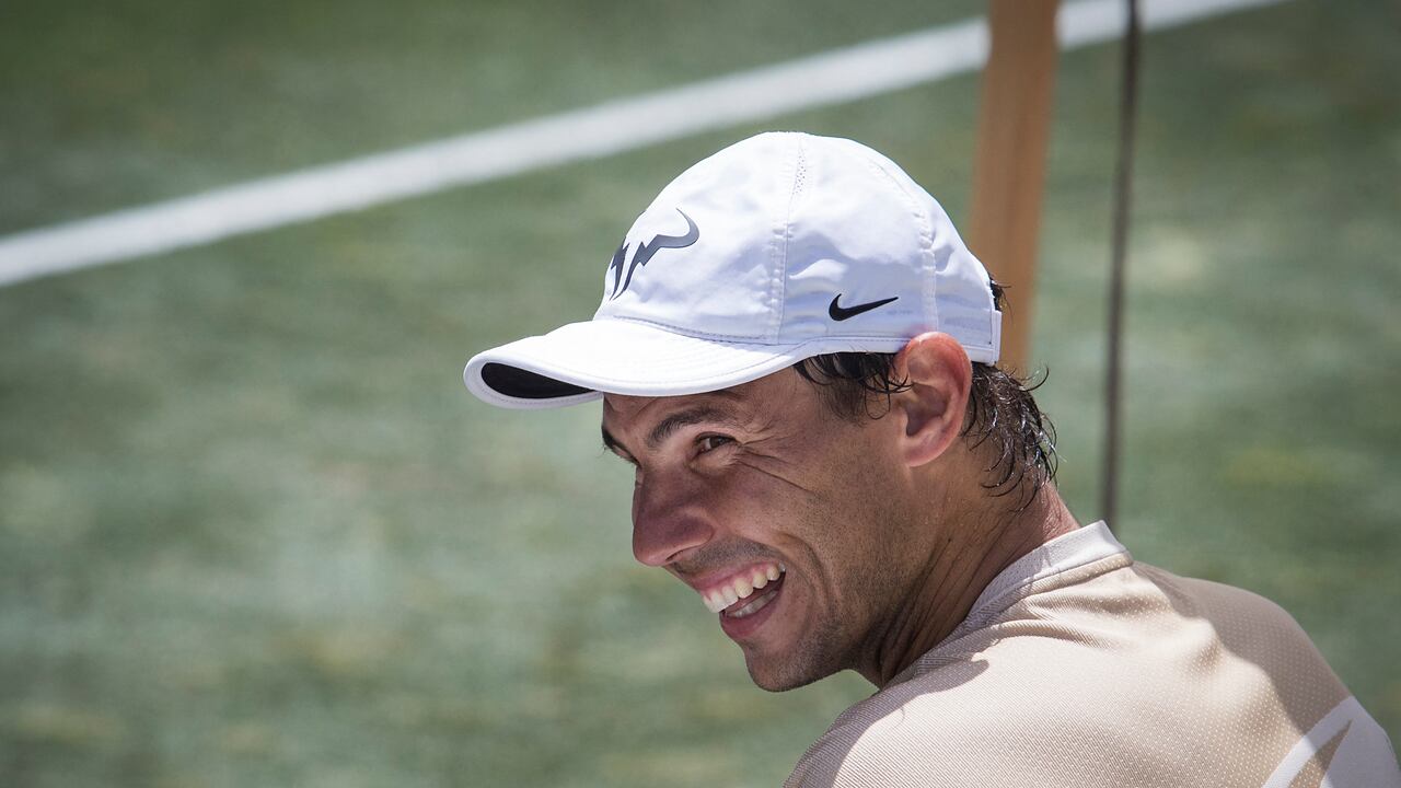 Rafa Nadal acelera su preparación para Wimbledon