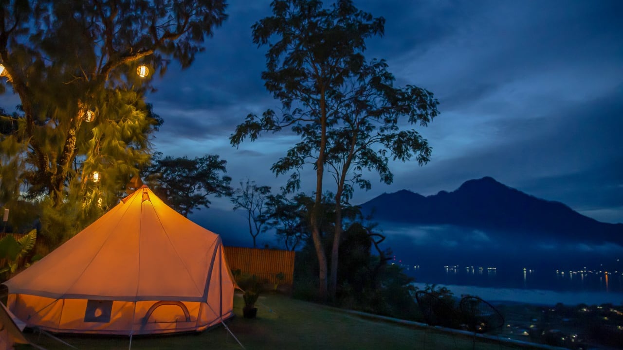 El glamping es una tendencia que se define como un camping pero con glamour.