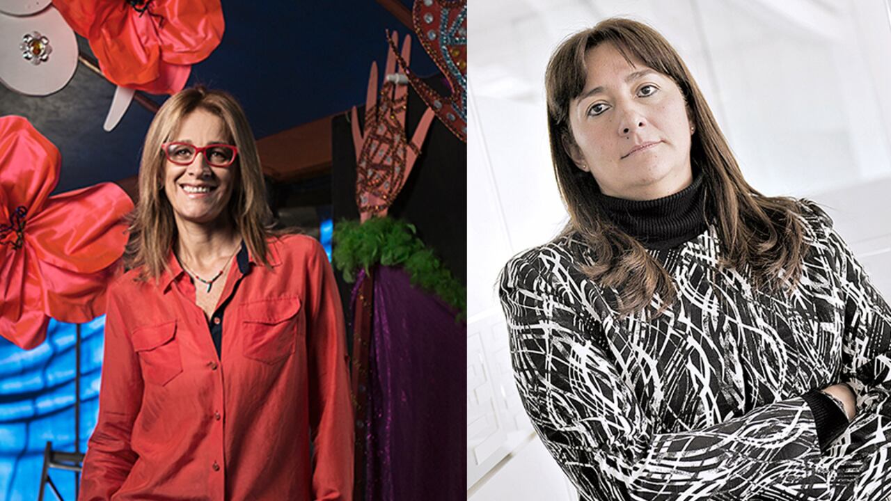 Andrea Buenaventura y Ángela María Buitrago