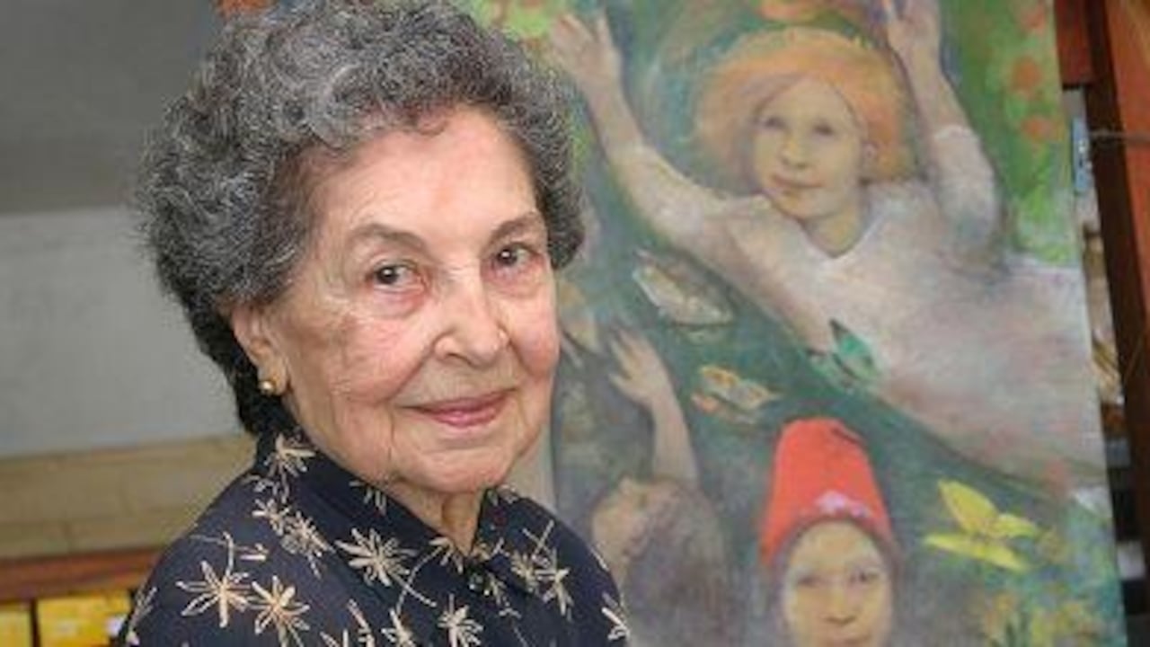 La artista Lucy Tejada falleció en Cali a los 91 años edad. (Fotografía de Mincultura.gov.co)