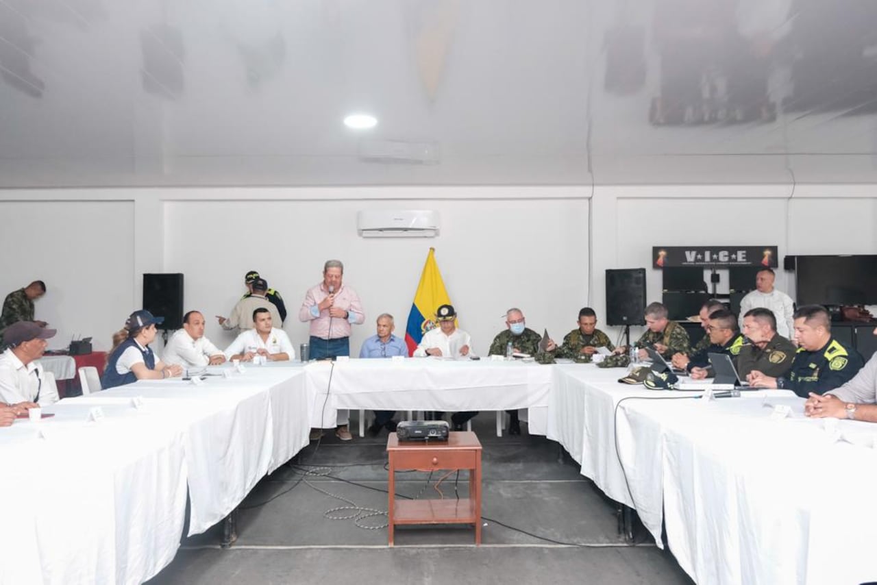 Gustavo Petro habló de seguridad en el Huila
