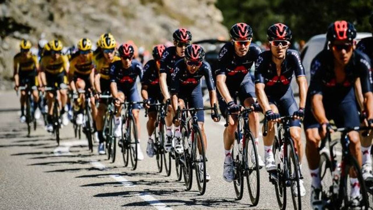 El Team Ineos, de Egan Bernal.