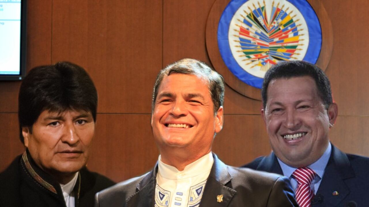 Los expresidentes de Bolivia, Ecuador y Venezuela modificaron las constituciones de sus países para continuar como jefes de Estado.