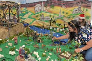 Celebración Novena Navideña Instituto de Ciegos y Sordos.