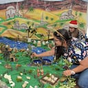 Celebración Novena Navideña Instituto de Ciegos y Sordos.