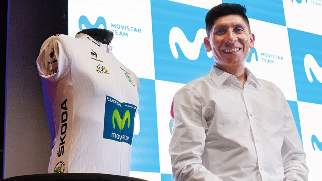 Nairo Quintana se prepara para volver a brillar en el Movistar Team. Su gran objetivo es el Giro de Italia y confesó que le gustaría ir a los Juegos Olímpicos.